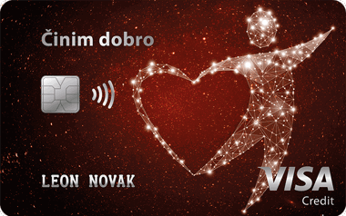 Visa kartica sa srcem