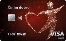Činimo dobro zajedno uz Visa karticu sa srcem